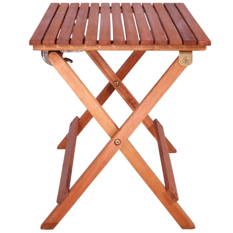 Houten bistroset voor kinderen van massief eucalyptushout levering bevat - Tuinsets