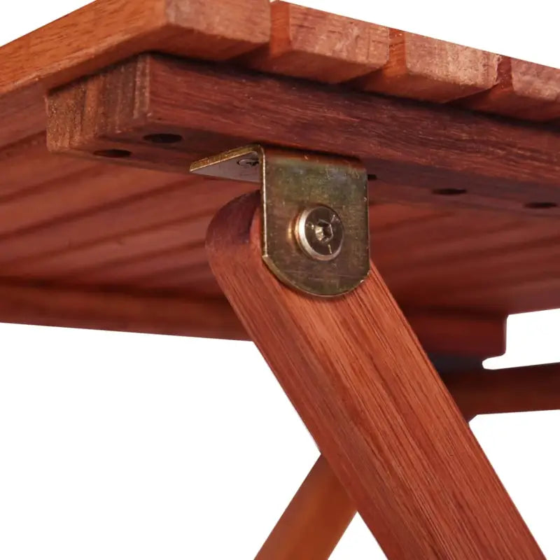 Houten bistroset voor kinderen van massief eucalyptushout levering bevat - Tuinsets