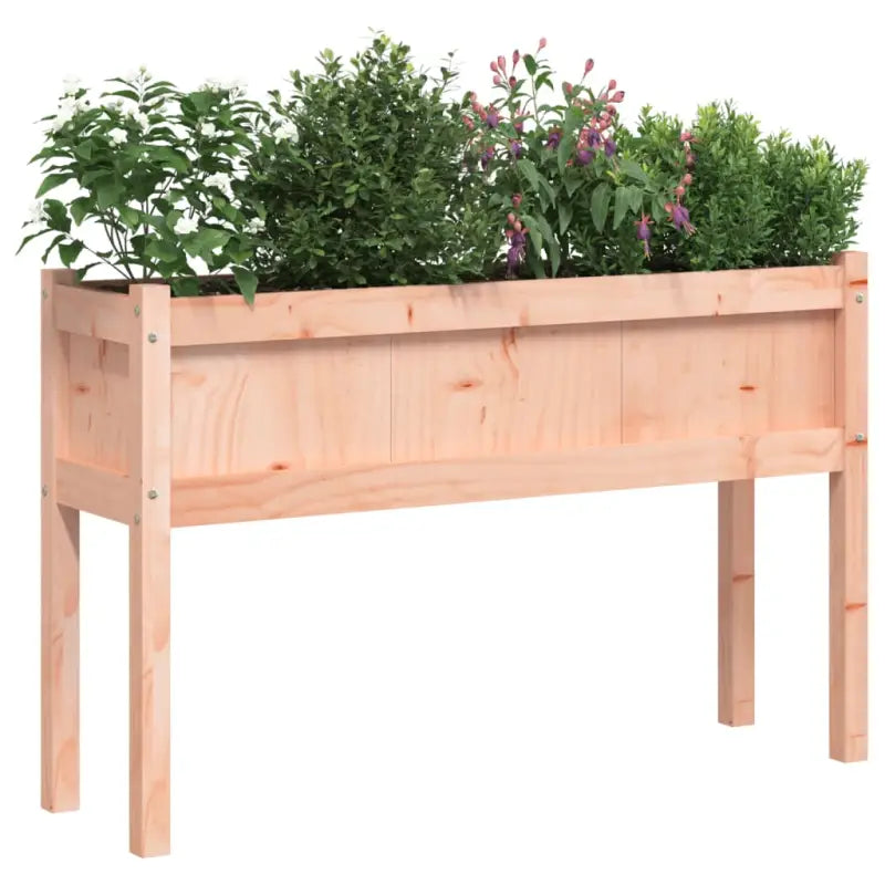 Houten bloempotten en plantenbakken van massief douglashout - Bloempotten & plantenbakken