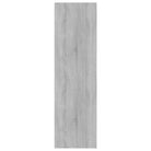 Houten boekenkast in grijs sonoma met bewerkt hout voor stijlvol interieur - Grijs sonoma / 1 - Boekenkasten
