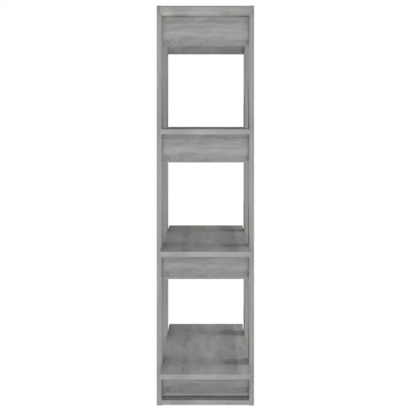 Houten boekenkast in grijs sonoma voor decoratie en praktische opbergtaken - Grijs sonoma / 1 - Boekenkasten
