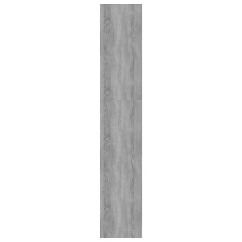 Houten boekenkast met bewerkt hout en kamerscherm gebruikt stijl - Betongrijs / 1 - Boekenkasten