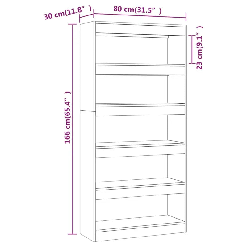 Houten boekenkast met bewerkt hout en strak design voor interieur - Boekenkasten
