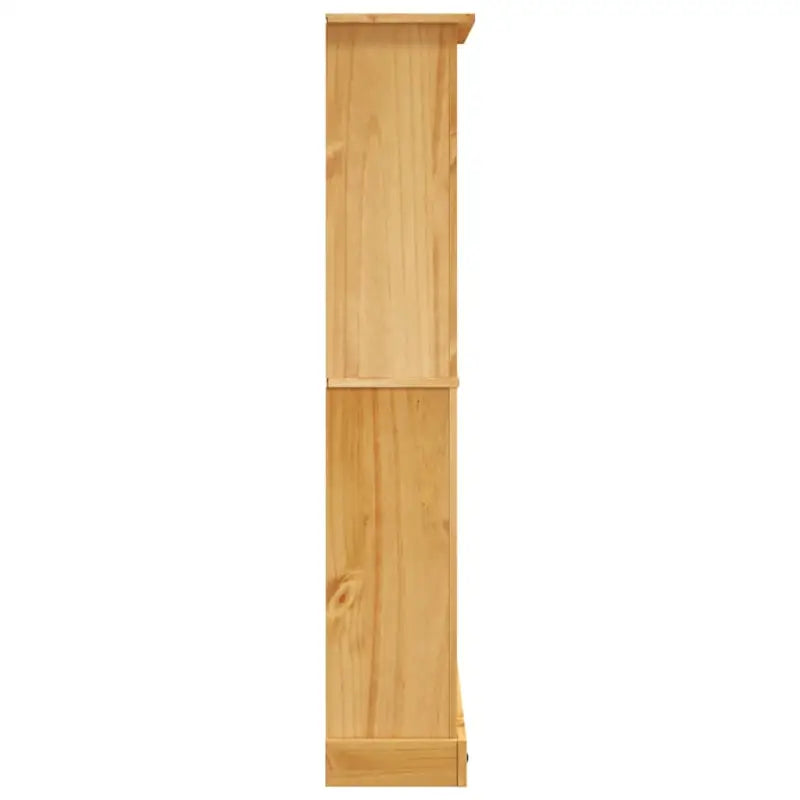 Houten boekenkast met Mexicaanse charme en rustieke uitstraling - Bruin / 1 / 150 cm - Boekenkasten