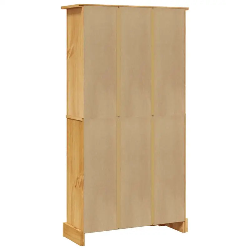 Houten boekenkast met Mexicaanse charme en rustieke uitstraling - Bruin / 1 / 150 cm - Boekenkasten