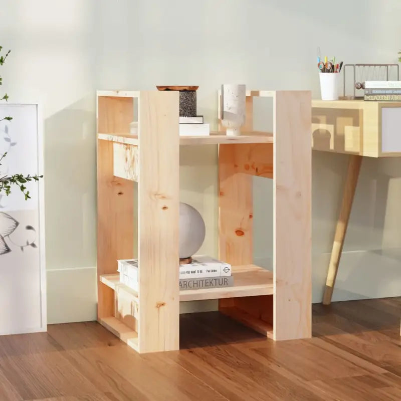 Houten boekenkast van massief grenenhout met klassiek ontwerp - Boekenkasten