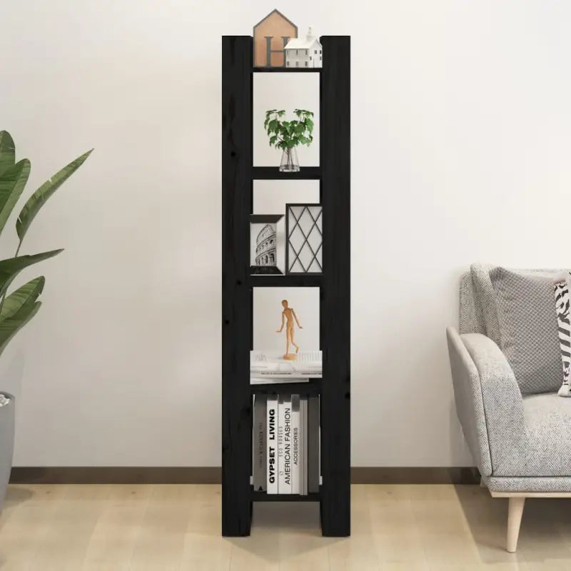 Houten boekenkast van massief grenenhout met klassiek ontwerp - Boekenkasten