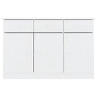 Houten Buffetkast van massief grenenhout met houten knoppen - Dressoirs & buffetkasten