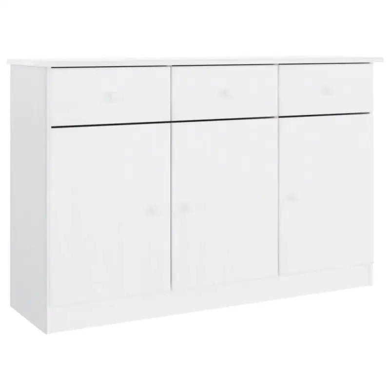 Houten Buffetkast van massief grenenhout met houten knoppen - Dressoirs & buffetkasten