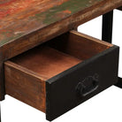 Houten bureau in industriële stijl van massief gerecycled hout - Bureaus