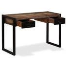 Houten bureau in industriële stijl van massief gerecycled hout - Bureaus