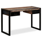 Houten bureau in industriële stijl van massief gerecycled hout - Bureaus