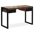 Houten bureau in industriële stijl van massief gerecycled hout - Bureaus