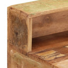 Houten bureau in vintage stijl van massief gerecycled hout - Bureaus