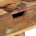 Houten bureau in vintage stijl van massief gerecycled hout - Bureaus