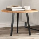 Houten bureaublad met massief acaciahout en afgeronde vorm - Olie-afwerking / Ø 60 x 2 cm / 1 - Tafelbladen
