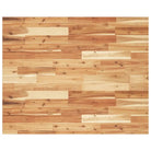 Houten bureaublad van massief acaciahout voor natuurlijke uitstraling - Donkerbruin / 100 x 80 x 2 cm - Onderdelen