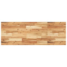 Houten bureaublad van massief acaciahout voor natuurlijke uitstraling - Donkerbruin / 140 x 50 x 2 cm - Onderdelen