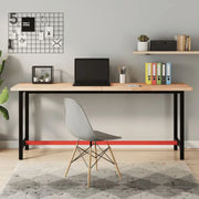 Houten bureaublad van massief beukenhout voor een natuurlijke sfeer - Tafelbladen