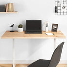Houten bureaublad van massief grenenhout voor uw bureau meubelstijl - Naturel / 110 x 60 x 2.5 cm - Onderdelen