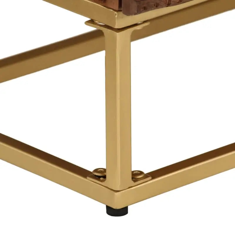 Houten cd en dvd kast van massief mangohout met tijdloze uitstraling - Cd- & dvd-kasten