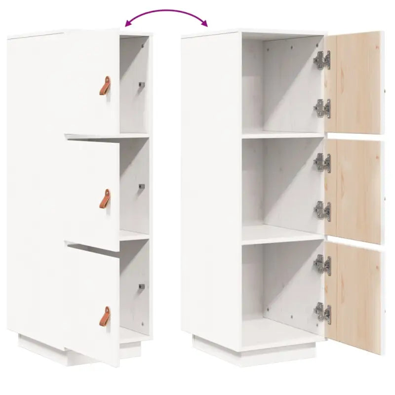 Houten dressoir met massief grenenhout voor woonkamer en slaapkamer - Dressoirs & buffetkasten