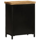 Houten dressoir met massief mangohout en stevig tafelblad - 55 x 30 x 71 cm / 1 - Dressoirs & buffetkasten