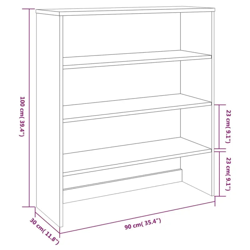 Houten Dressoir van massief grenenhout voor decoratie en opbergruimte - Dressoirs & buffetkasten