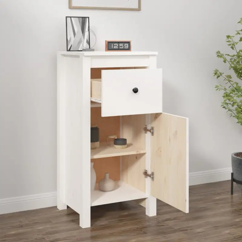 Houten Dressoir van massief grenenhout voor een opgeruimde woonkamer - Dressoirs & buffetkasten