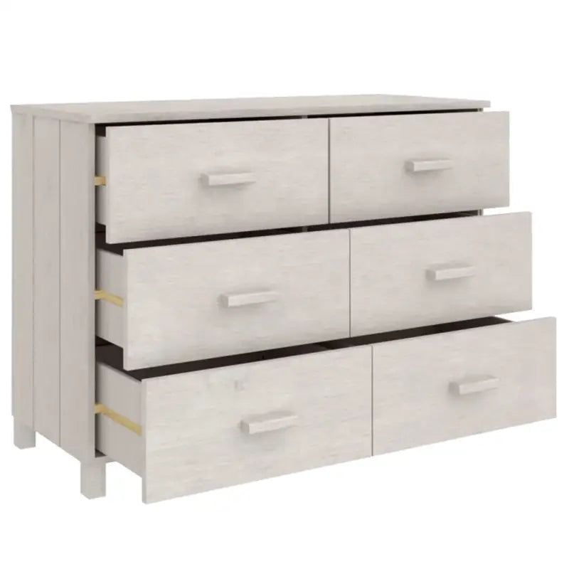 Houten Dressoir van Massief Grenenhout voor een Stevige Interieur Aanvulling - Dressoirs & buffetkasten