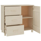 Houten Dressoir van Massief Grenenhout voor Retro Interieur - Dressoirs & buffetkasten