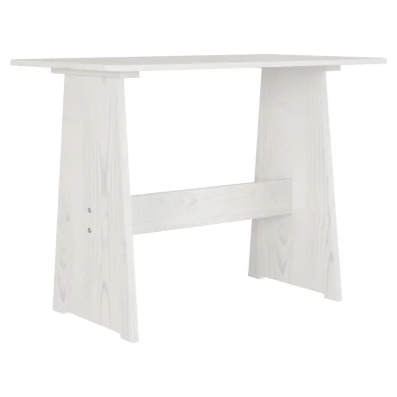 Houten eettafel met bankje van massief grenenhout voor eetkamer of keuken - Eettafels