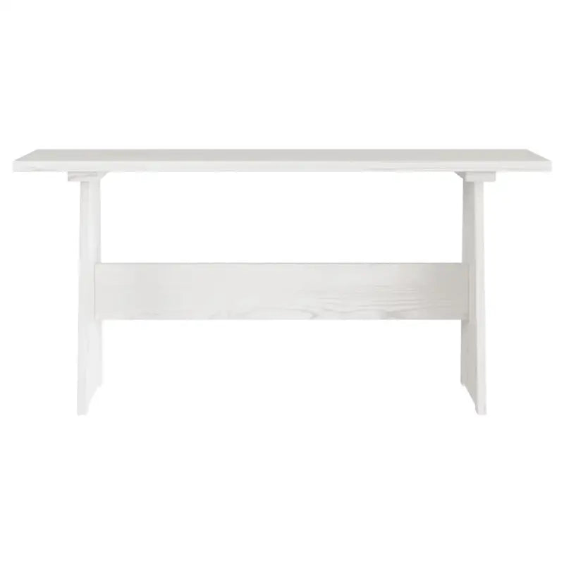 Houten eettafel met bankje van massief grenenhout voor eetkamer of keuken - Eettafels