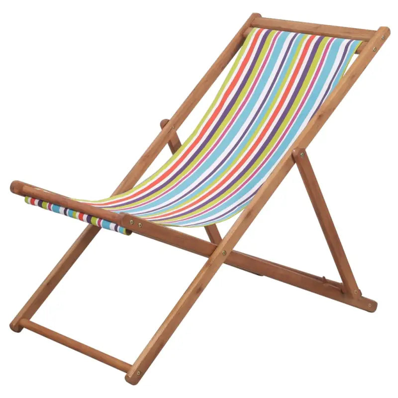 Houten frame tuinstoelen voor comfortabel genieten buiten - Multikleur / 1 - Tuinstoelen