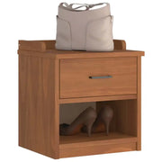 Houten gangbank van massief grenenhout met rustieke charme - Opberg- & halbankjes