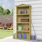 Houten Gereedschapsschuur voor Tuin en Huishoud - 87 x 33 x 222 cm - Tuinhuizen