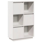 Houten hoge kast van massief grenenhout met rustieke uitstraling - Dressoirs & buffetkasten