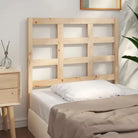 Houten hoofdbord van massief grenenhout met trendy design - Naturel / 95.5 x 100 cm / 1 - Hoofdborden en voetborden