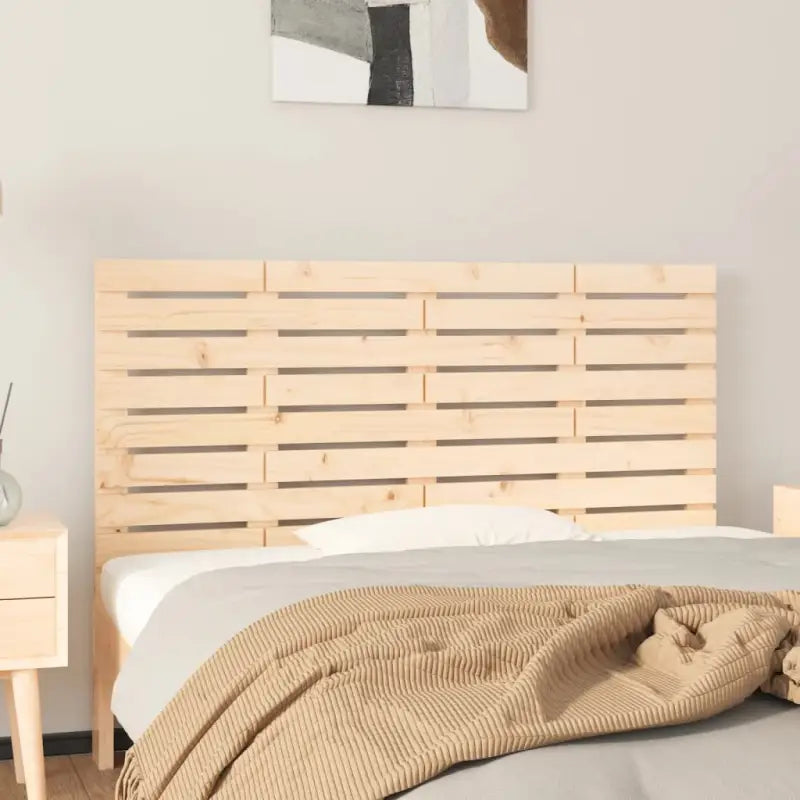 Houten hoofdborden en voetborden van massief grenenhout voor slaapkamer - Naturel / 126 x 63 cm / 1 - Hoofdborden