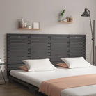 Houten hoofdborden en voetborden van massief grenenhout voor slaapkamer - Grijs / 166 x 91.5 cm / 1 - Hoofdborden