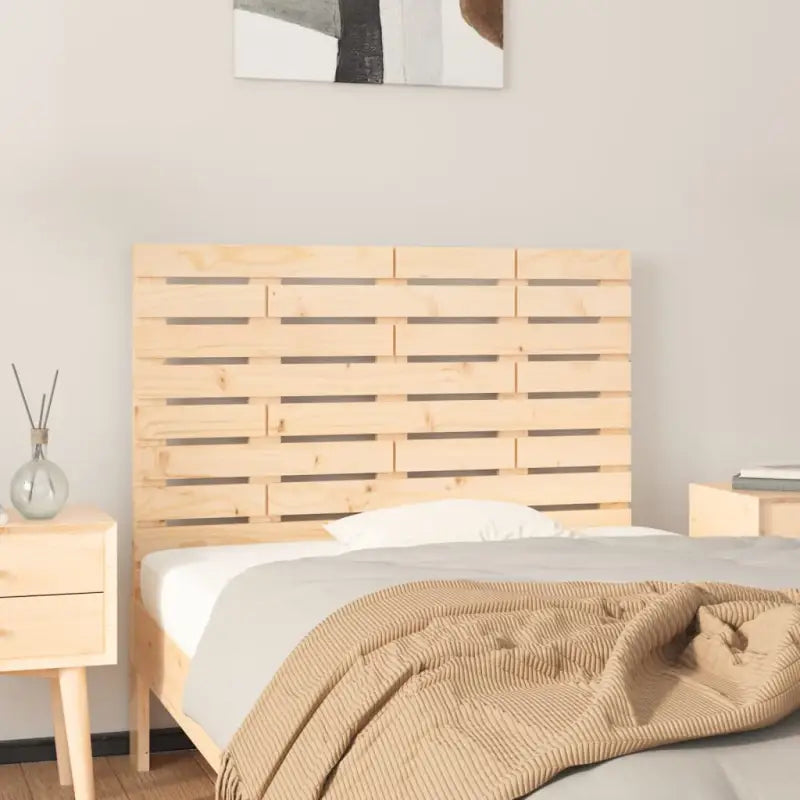 Houten hoofdborden en voetborden van massief grenenhout voor slaapkamer - Naturel / 96 x 63 cm / 1 - Hoofdborden
