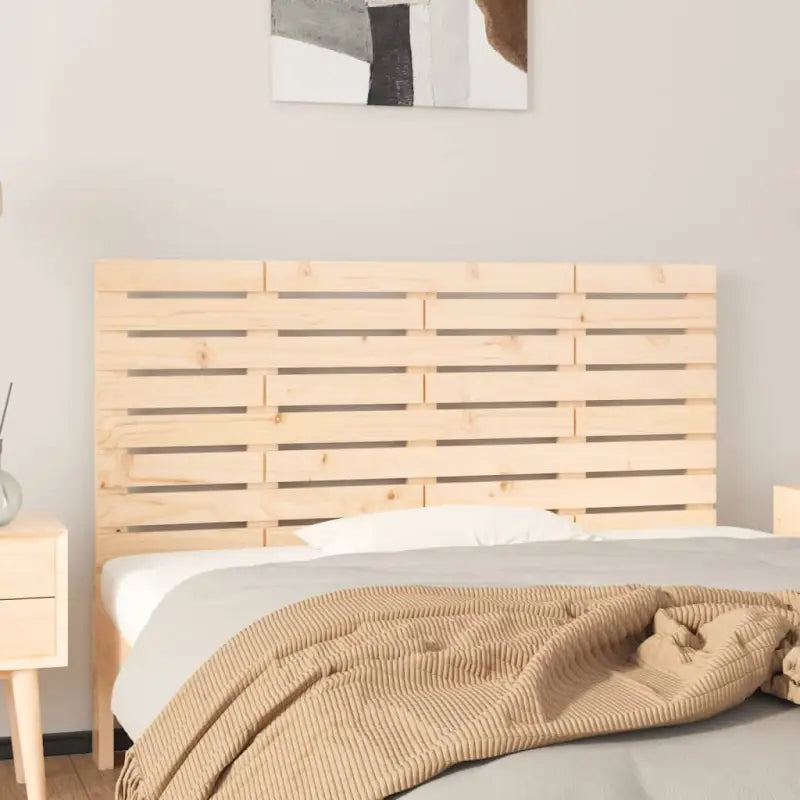 Houten hoofdborden en voetborden van massief grenenhout voor slaapkamer - Naturel / 146 x 63 cm / 1 - Hoofdborden