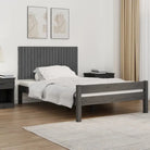 Houten hoofdborden en voetborden van massief grenenhout - Grijs / 127.5 x 60 cm / 1 - Hoofdborden en voetborden