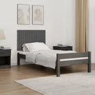 Houten hoofdborden en voetborden van massief grenenhout - Grijs / 95.5 x 60 cm / 1 - Hoofdborden en voetborden