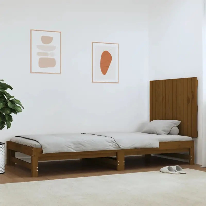 Houten hoofdborden en voetborden van massief grenenhout - Honingbruin / 82.5 x 60 cm / 1 - Hoofdborden en voetborden