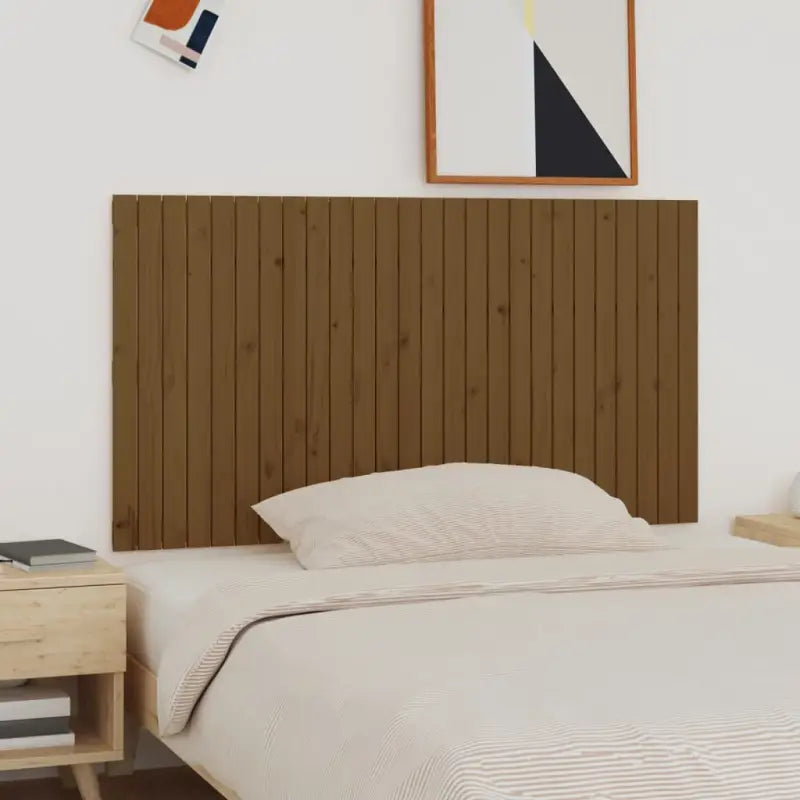 Houten hoofdborden en voetborden van massief grenenhout - Honingbruin / 166 x 90 cm / 1 - Hoofdborden en voetborden