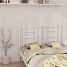 Houten hoofdborden en voetborden van massief grenenhout voor elke slaapkamer - Wit / 141 x 100 cm / 1 - Hoofdborden