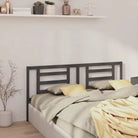 Houten hoofdborden en voetborden van massief grenenhout voor elke slaapkamer - Grijs / 206 x 100 cm / 1 - Hoofdborden