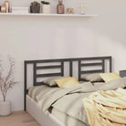 Houten hoofdborden en voetborden van massief grenenhout voor elke slaapkamer - Grijs / 156 x 100 cm / 1 - Hoofdborden