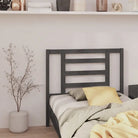 Houten hoofdborden en voetborden van massief grenenhout voor elke slaapkamer - Grijs / 96 x 100 cm / 1 - Hoofdborden